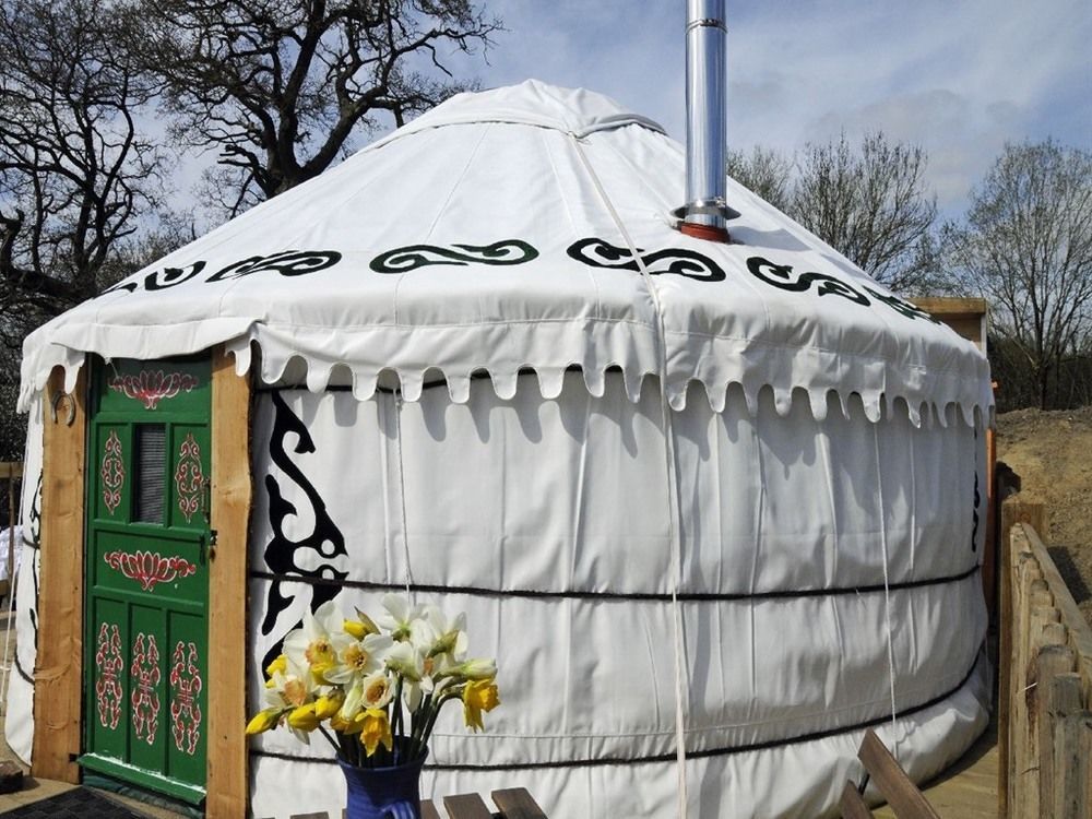 Mells Glamping On The Hill酒店 外观 照片